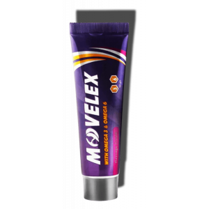 MOVELEX WITH OMEGA 3 & OMEGA 6 MASSAGE CREAM 120 GM